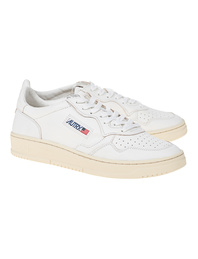 Autry Medalist Low Goat White