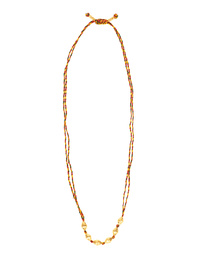 Victoria Leivissa Indian Beads Brushed Gold