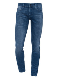 7 FOR ALL MANKIND Ronnie Stretch Tek Too Late Mid Blue