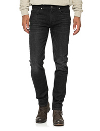 7 FOR ALL MANKIND Cashmere Slimmy Tapered Black