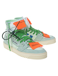 OFF-WHITE  Court Suede Green