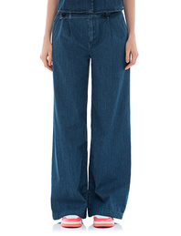 AG Jeans Chino Wide Full Length Leg Blue