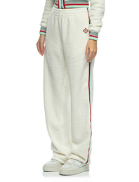 CASABLANCA Cashmere Terry Track Pant Off White