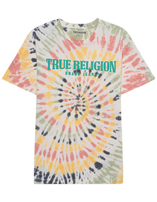 True Religion H-TShirt Multi Tie Dye