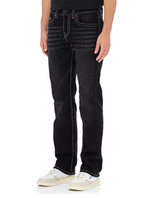TRUE RELIGION Ricky Super T Periodic Black Wash