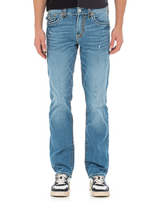 TRUE RELIGION Ricky Flap Super T Medium Wash Blue