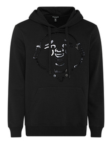 TRUE RELIGION Buddha Face Jet Black