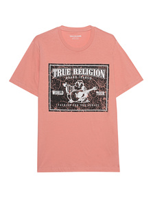 TRUE RELIGION Vintage SRS Logo Coral Almond