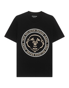 TRUE RELIGION Buddha Face Black