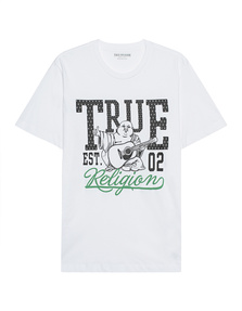 TRUE RELIGION Classic Logo Optic White