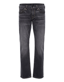TRUE RELIGION Ricky Relaxed Straight Tahoe Black Wash