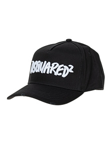 DSQUARED2 Script Embroidery Black