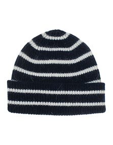 LE BONNET Clean Knit Midnight Stripe