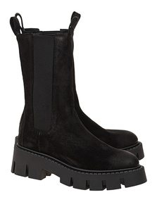 COPENHAGEN STUDIOS Waxed Suede Black