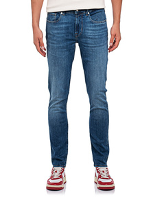 7 FOR ALL MANKIND Slimmy Tapered Modern Stretch Tek Mid Blue 