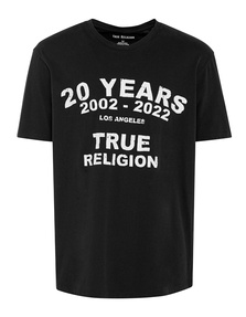 TRUE RELIGION 20 Years Tee Script Black