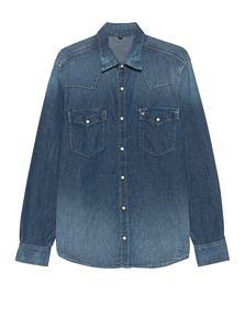 TRUE RELIGION Western Blue Denim