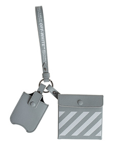 OFF-WHITE C/O VIRGIL ABLOH Safety Kit DIAG Leather Grey