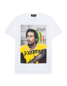 DSQUARED2 Bob Marley Cool Fit White