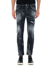 DSQUARED2 Skater Destroyed Black