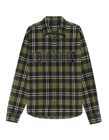 DSQUARED2 Regular Checked Green
