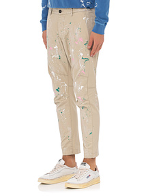 DSQUARED2 Chino Pink Splash Beige
