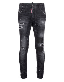DSQUARED2 Skater Destroyed Black