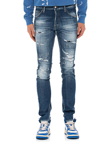 DSQUARED2 Cool Guy Destroyed Blue