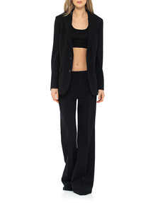 DSQUARED2 Flare Suit Patterned Lining Black