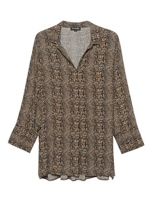 TRUE RELIGION Long Snake Black Beige