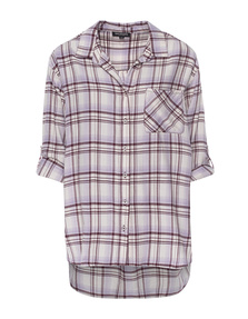 TRUE RELIGION Oversize Cream Baby Lavender