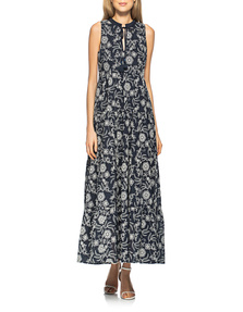 TRUE RELIGION Long Navy Flower