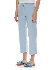 TRUE RELIGION Chino Culotte Heather Blue