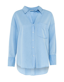 TRUE RELIGION Longsleeve Dye Vista Blue