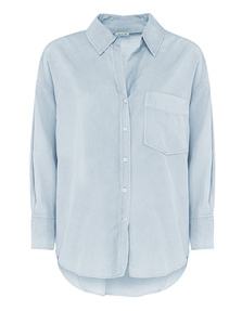 TRUE RELIGION Longsleeve Dye Heather Blue