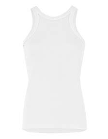 TRUE RELIGION Ribbed White