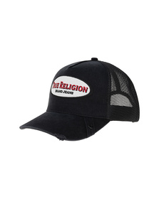 TRUE RELIGION Trucker Honey Black