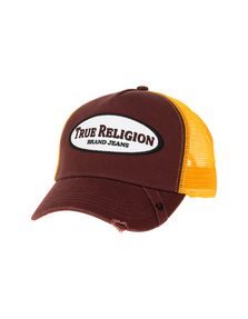 TRUE RELIGION Trucker Red Honey 
