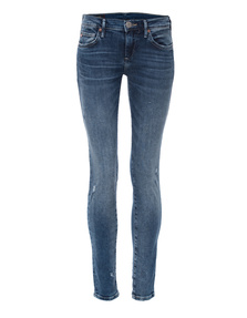 TRUE RELIGION Halle Blue Denim