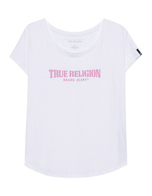TRUE RELIGION Crew Boxy White