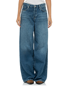 TRUE RELIGION Mandy Wide Leg Blue Denim