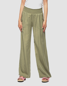 TRUE RELIGION Wide Pant Olive Green