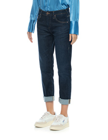 TRUE RELIGION Liv Boyfriend Blue Tencel