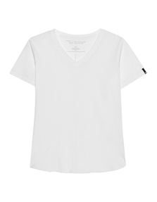 TRUE RELIGION V Neck Tee White
