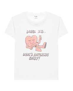 RE/DONE Classic Whats Happening Vintage White