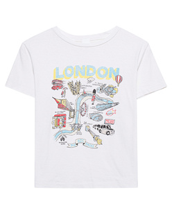 RE/DONE Classic Tee London Vintage White