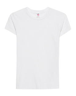 RE/DONE Slim Tee Vintage White