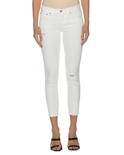 MOUSSY Velma Skinny White