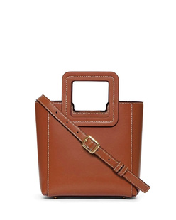 Staud Mini Shirley Tan