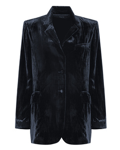 JADICTED Boyfriend Velvet Blue Black
